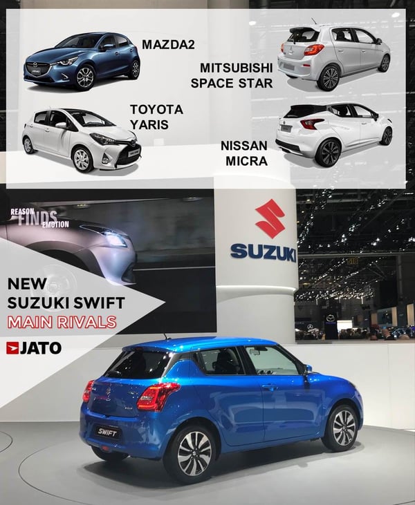 The new generation becomes more Japanese in terms of design. It will target young buyers leaving the rest of the segment to the Baleno. 