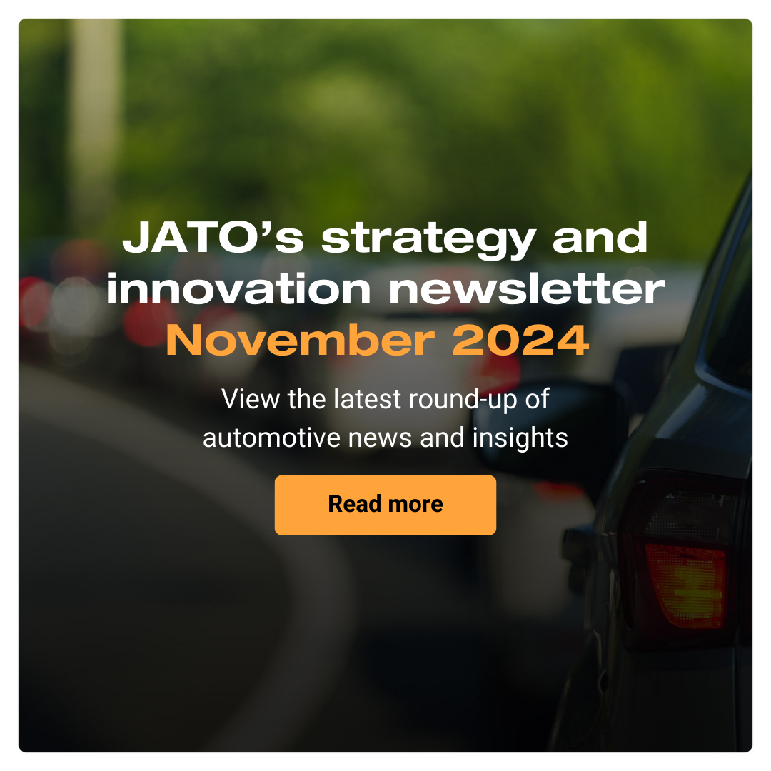 JATO's Strategy & Innovation newsletter - November 2024